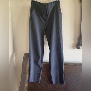 Eileen Fisher organic cotton blend ponte knit trouser pants